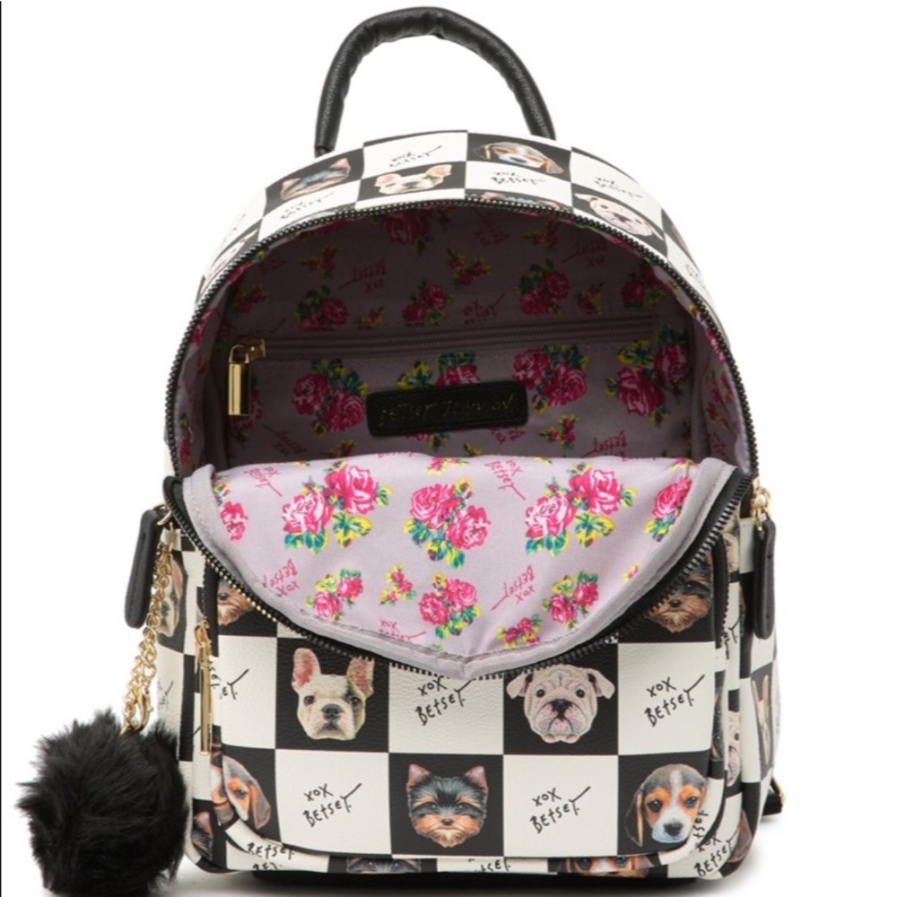 🎉Last One!!🎉 NEW Betsey Johnson FurPup Backpack - Picture 5 of 5